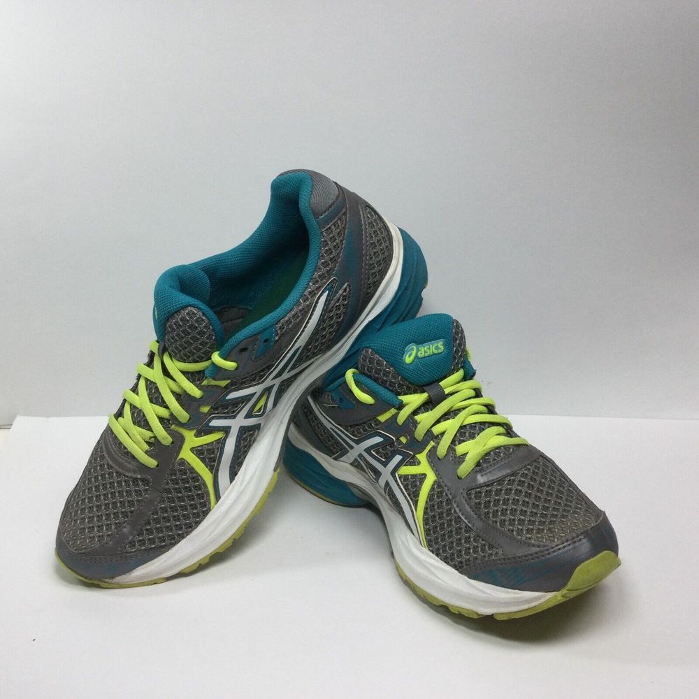 Asics Gel Flux 3 Women's Running Athletic Shoes Size 9.5 D Green Teal Grey T665N
